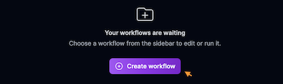 create workflow